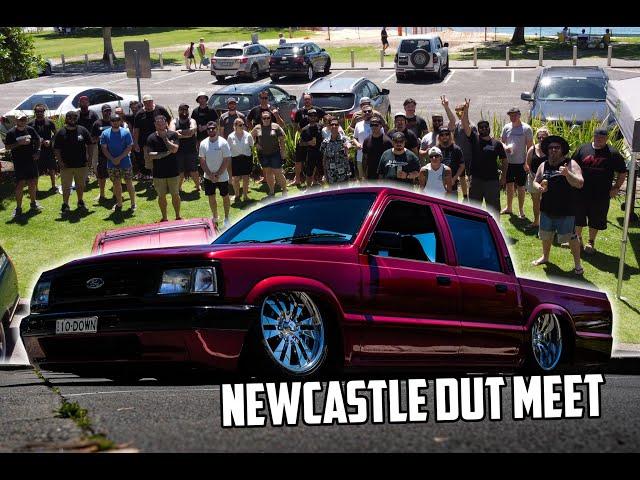 More mini trucks then the eye can see at Newcastles DUT meet