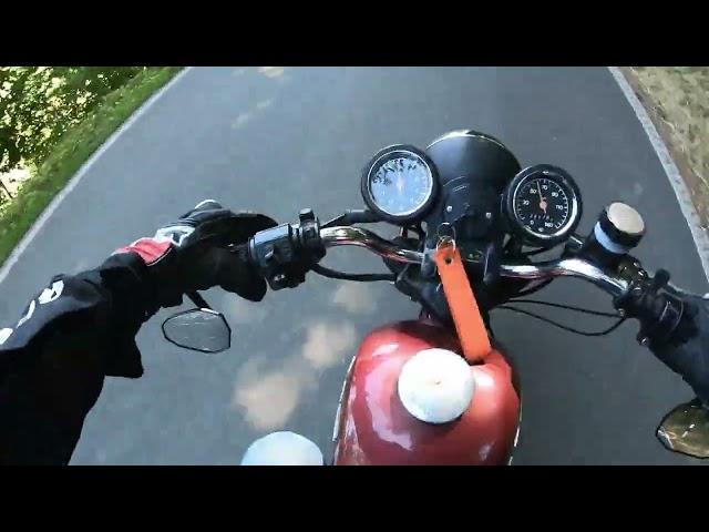 Pure Sound MZ ETZ 150 || Ride to Club || Raw 2 Stroke Sound || Mz SzeneOst