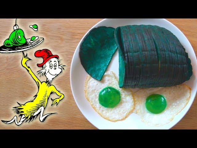 How To Make GREEN EGGS and HAM from Dr. Seuss! | Feast of Fiction