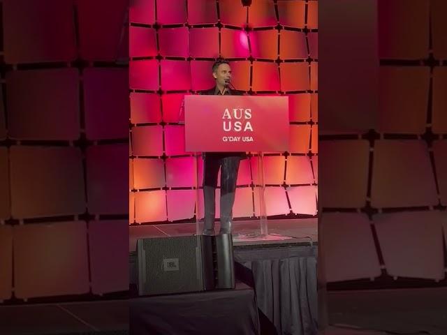 Tushar Apte acceptance speech at 2022 G’Day AAA Arts Gala