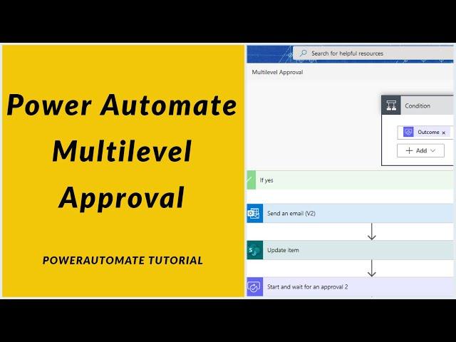 Create Multilevel Approval Flow Using Power Automate