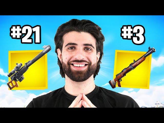 Ranking EVERY Sniper in Fortnite!