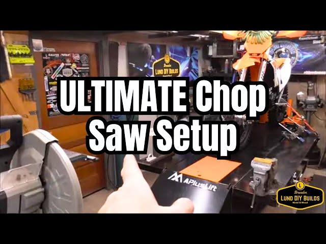 Say Goodbye to Clutter: Mobile Chop Saw Stand Evolution Tools