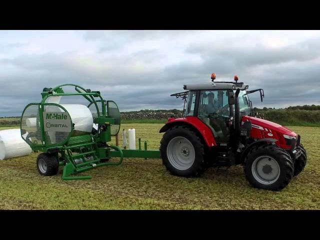 McHale Orbital High Speed Round Bale Wrapper