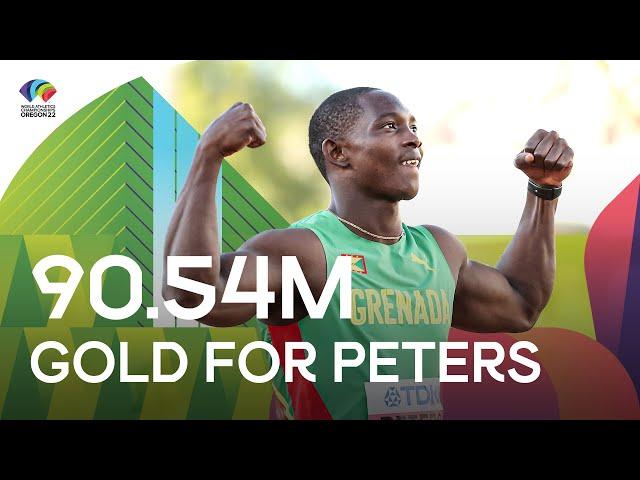 Anderson Peters beats Olympic champion Chopra in men's javelin | World Athletics Champs Oregon 22