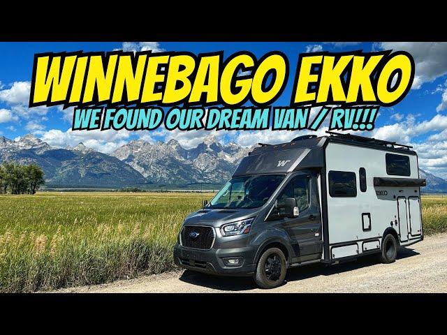 WE FOUND OUR DREAM RV | 2023 Winnebago Ekko | S3 E1