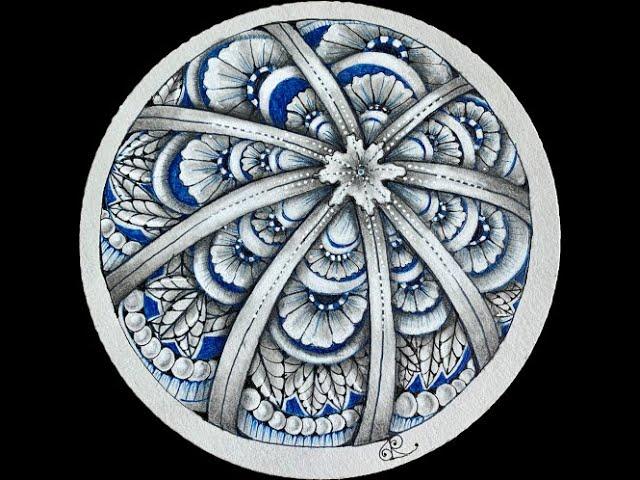 Drupe by Zentangle® tutorial with Annie Reiser, CZT