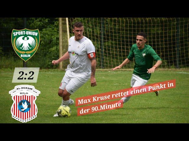 Sport-Union 2 Max Kruse 2  Ex Profi sichert mit Doppelpack einen Punkt beim Meister