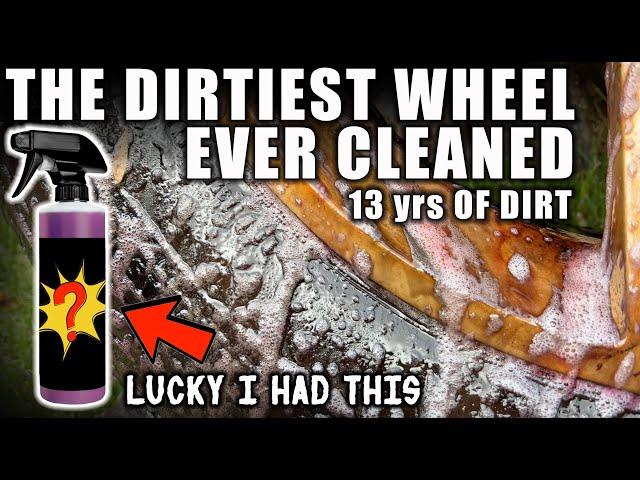 DISASTER WHEEL CLEANING.  Koch Chemie Wheel Cleaner did not cut the mustard. Who saved the day??