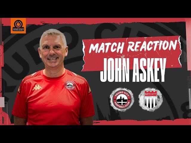 John Askey Match Reaction: Bath City (a) 2024-25