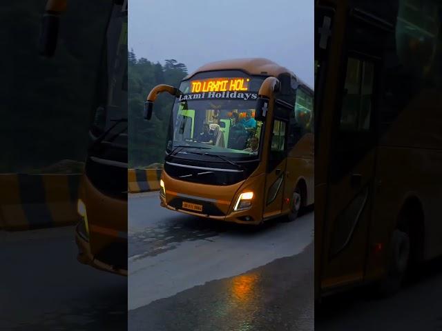 Laxmi holidays volvo Bus #9600s #volvo9600s #automobile #volvobus #buspremium #buslife #manali