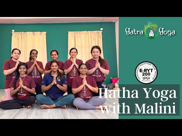 Surya Namaskar Practice | Hatha Yoga with Malini | Yatra Yoga