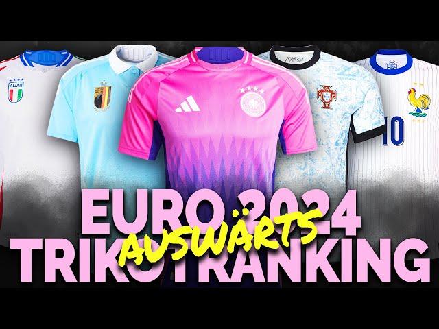 CALCIO BERLIN Auswärtstrikot-Ranking EURO 2024