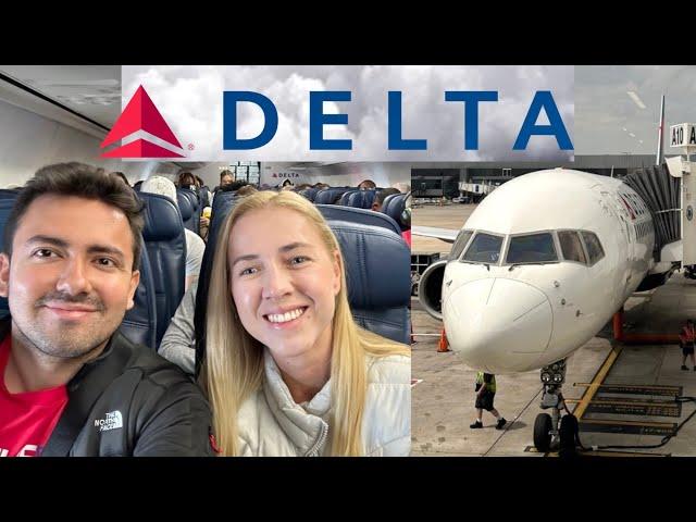 Como es volar con Delta Airlines COMFORT + en Boeing 757? Miami - Quito