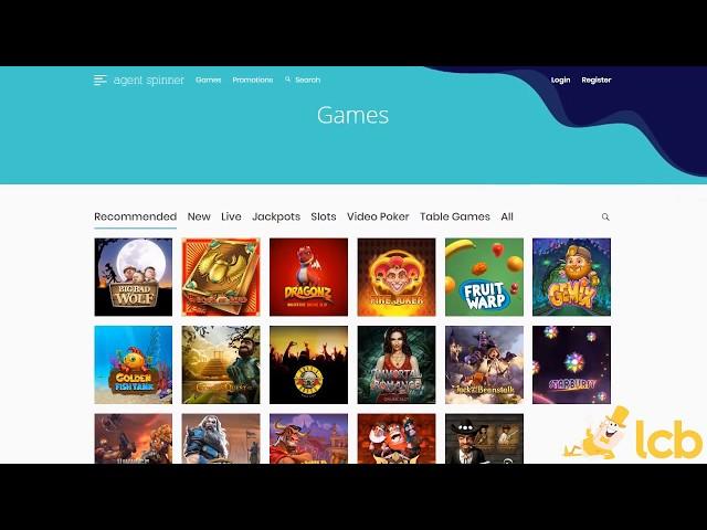 Agent Spinner Casino Video Review