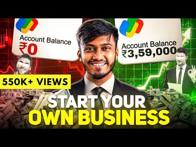 HOW To Start YOUR OWN BUSINESS in 2024! MASTERPLAN
