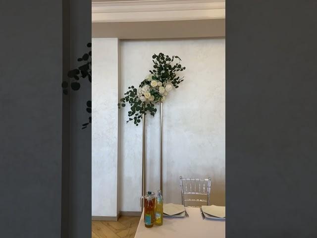 Президиум молодоженов в зеленой гамме #wedding #свадьба #свадебныйдекор #невеста #decor
