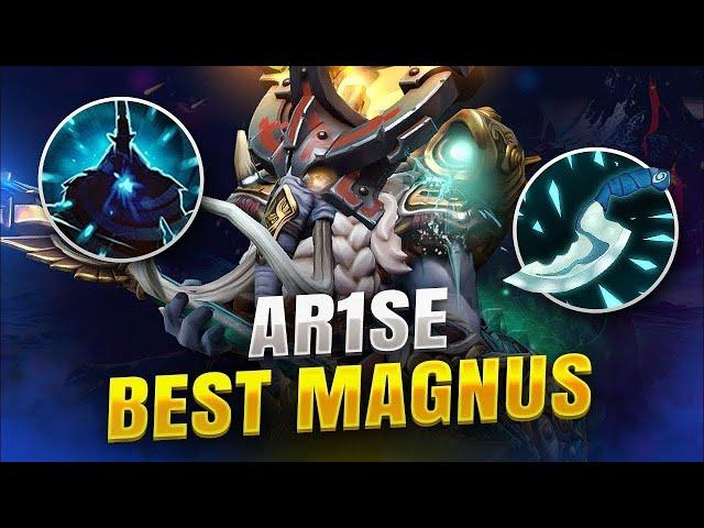 Dota 2 Ar1se Mid Magnus Orchid First Into PogChamp Plays Full Gameplay !