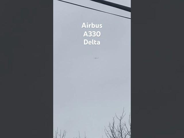 Airbus A330 Delta #aviation #plane #planespotting #delta #airbus