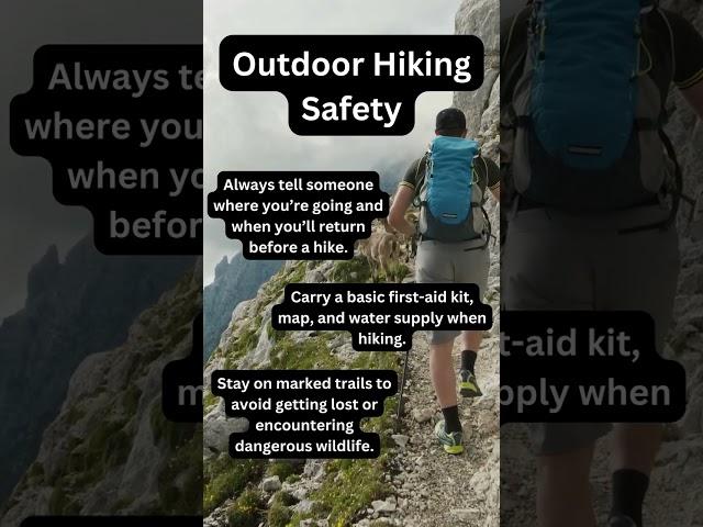 Outdoor Safety