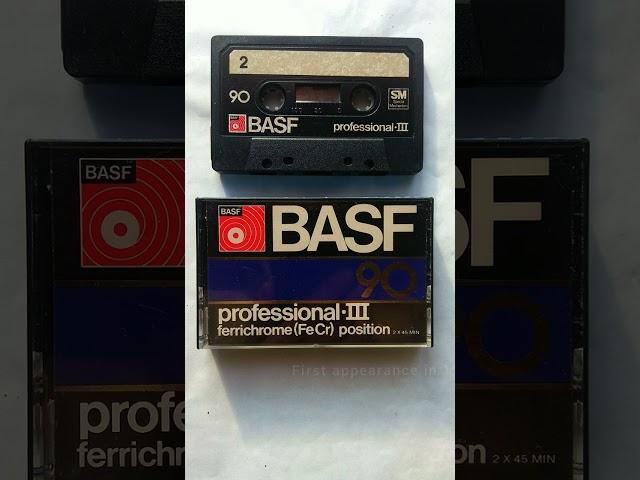 BASF Professional III - 1976 ferrochrom First appearance in 1976 #basf #cassette #ferrochrom