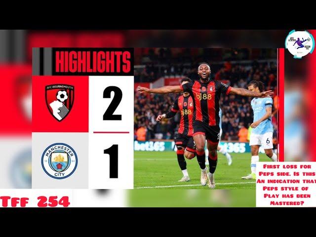 HIGHLIGHTS | Bournemouth 2-1 Man City | PREMIER LEAGUE | Match week 10