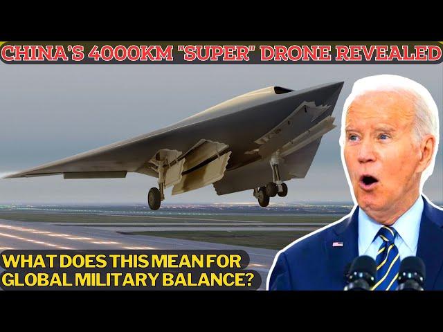 The Shocking Rise of China's 4000km Drone: How It Surpassed the US B2 Bomber!