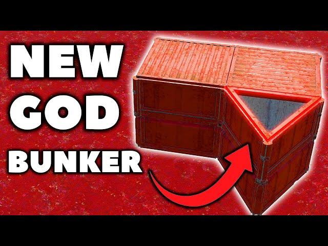 New ''GOD'' Bunker is BACK! - Rust Bunker Base Design 2025