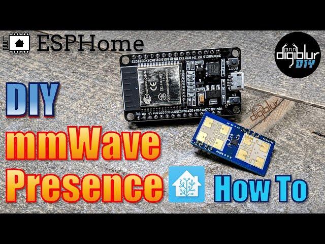 This DIY mmWave Presence Sensor Changed Everything - LD1125H | digiblurDIY