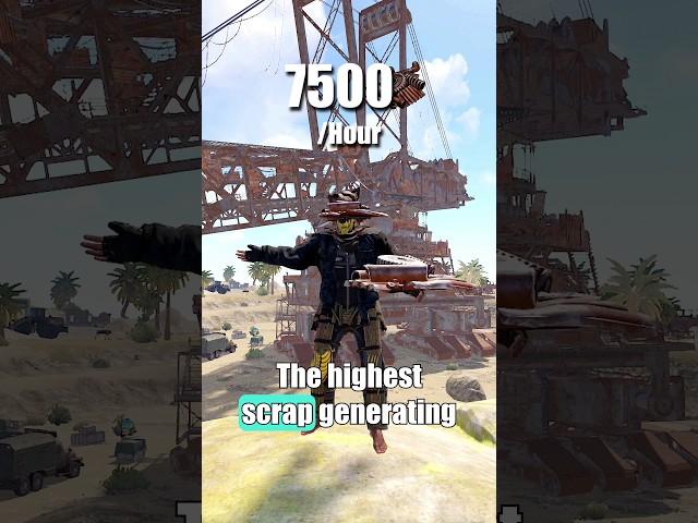 7,500 Scrap per Hour At This Monument in Rust! #rust #rustshorts #rusttips