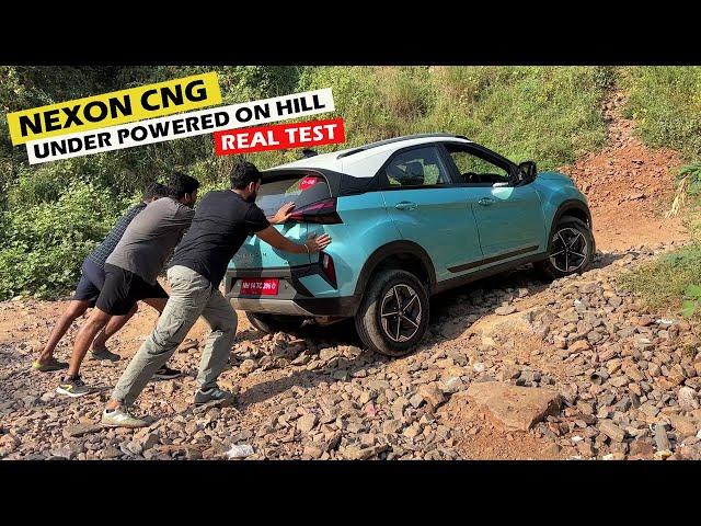 *Under Powered On Hills? * New Nexon CNG | With AC on Hills | Turbo Engine Real Test