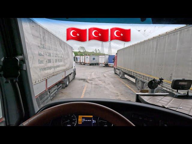 Truck Life - Weekend of Waiting in Turkey, Ordering Food to Truck, New Load, New Gümrük.