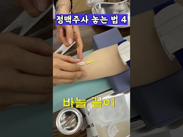 iv 정맥주사 잘 하고 싶은 사람들 주목 ‍️