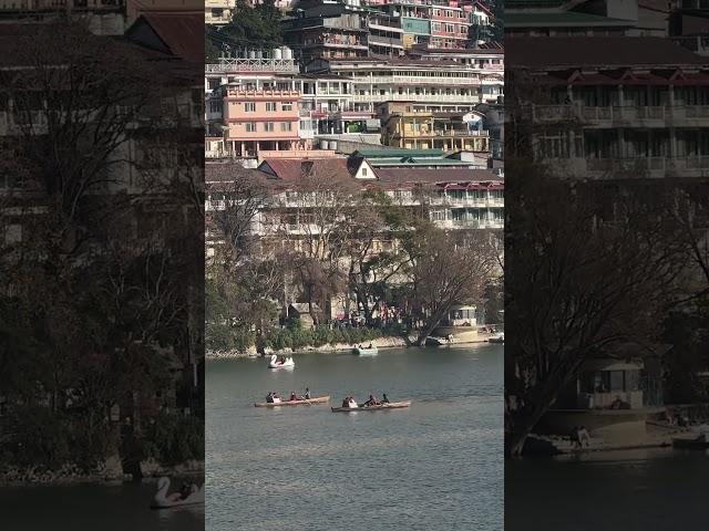 Nainital 24 December | Lake city #travel #love #boat #winter #iphone #shortsvideo