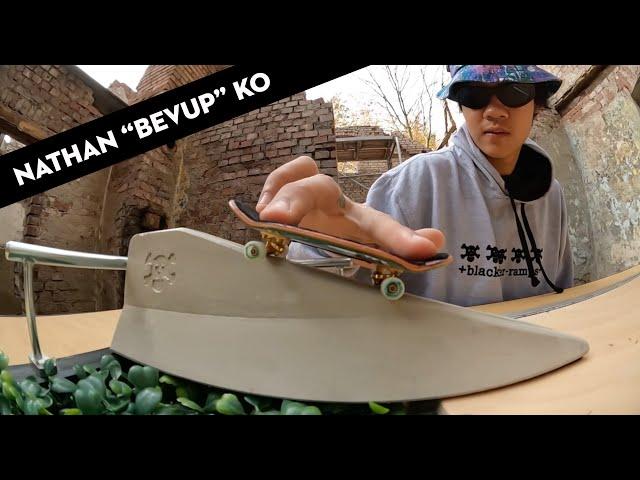 Nathan Bevup Ko –  Custom "Sorry" Fingerskatepark Session 2022