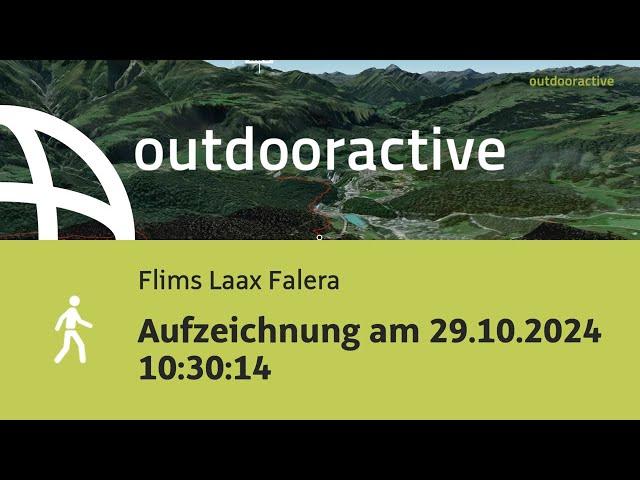 Flyover-Video: Aufzeichnung am 29.10.2024 10:30:14