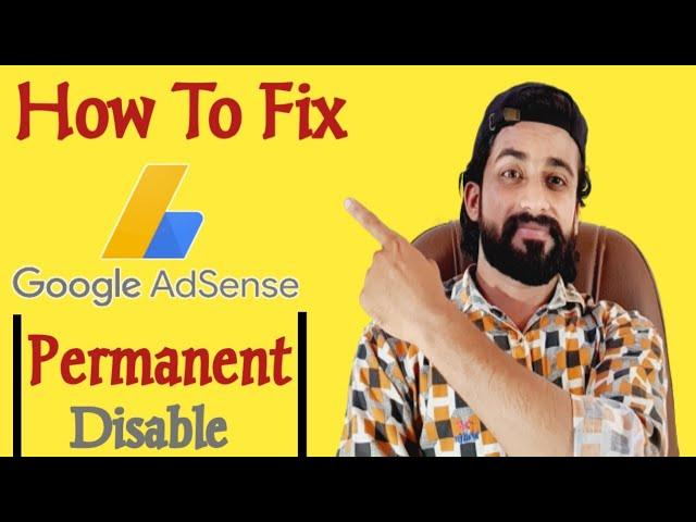 Adsense account disabled Due to invalid activity 2022 | How to fix disable adsense account | 100%