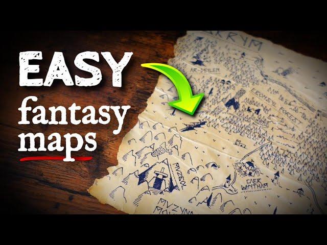 Beginner D&D Map Making | Step-by-Step Fantasy Maps