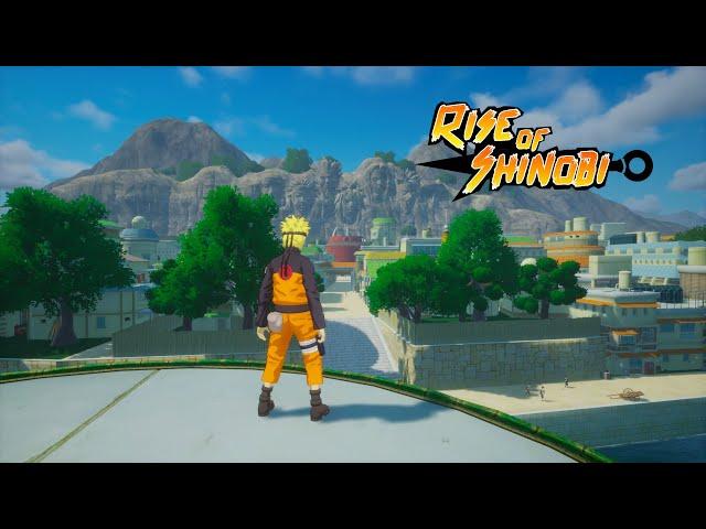 Rise of Shinobi 0.06 (+Download) Open world Naruto fan game!