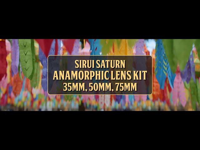 Affordable anamorphic lens kit for solo shooters: Sirui Saturn 35mm, 50mm, 75mm [Footage & Review]