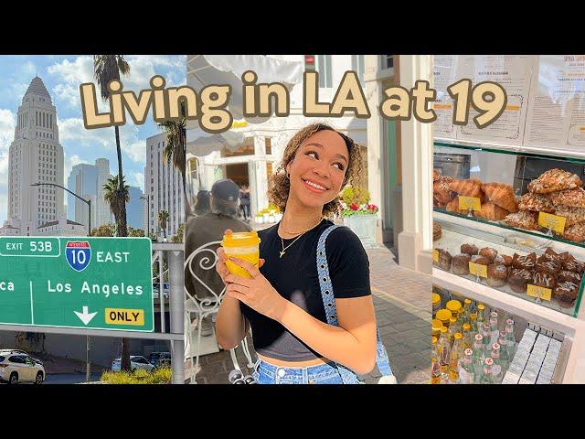 LA VLOG ⭐️ living alone at 19, acting auditions + influencer events!