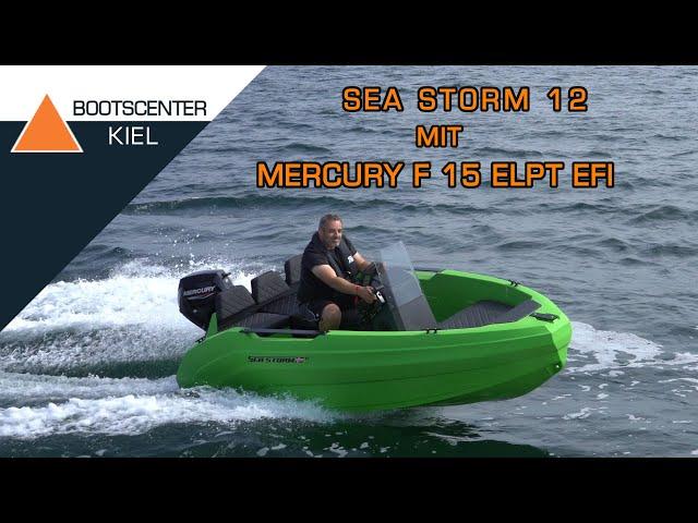 Sea Storm Advantage 12 mit Mercury F 15 ELPT EFI - Bootscenter Kiel -