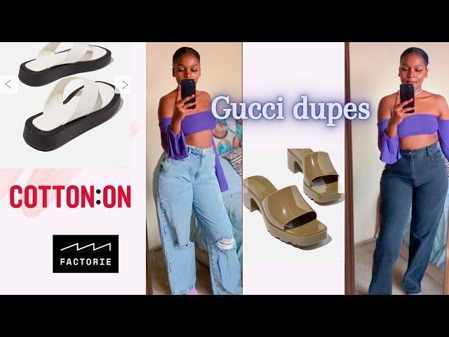 COTTON ON & FACTORIE | Try on haul | Baggy jeans | sizing | SA YouTuber