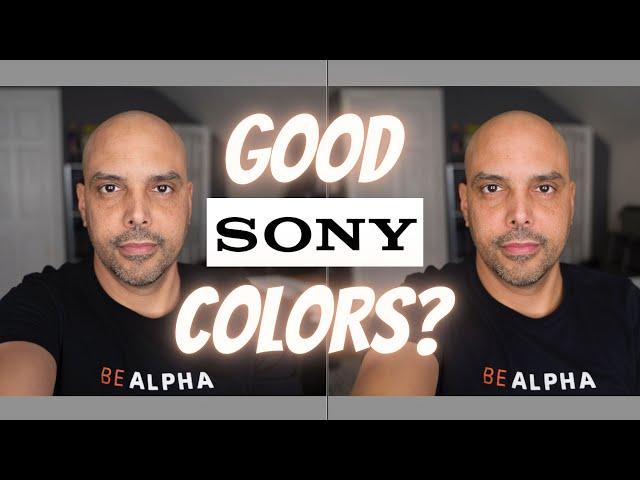 Fixing Sony camera colors once and for all.