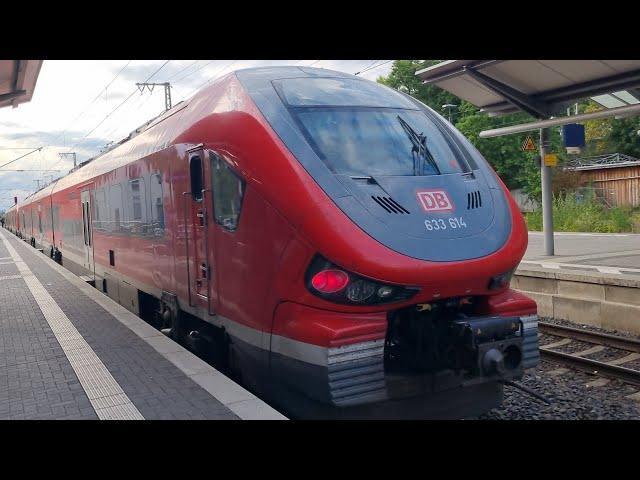 Sauerland Express Linie RE17 Marsberg heimat meine nach Warburg Bahnhof BR633 04.09.22