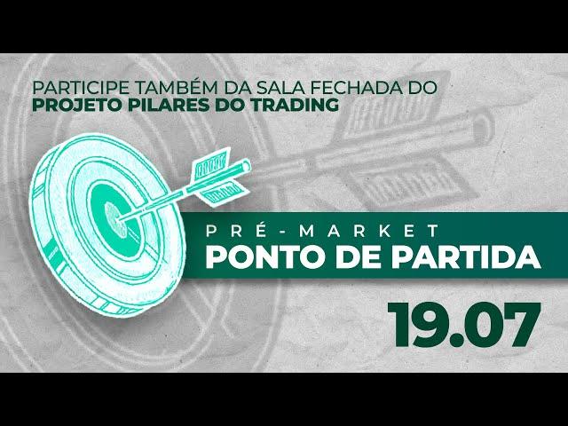 [LIVE] 8:30 - Ponto de Partida com William Marques - 19/07/2024