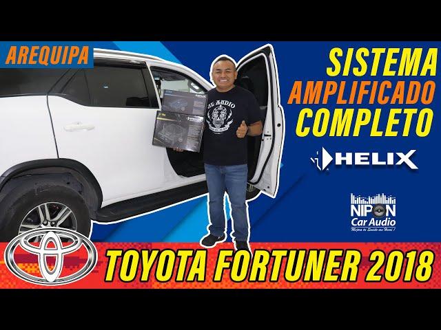 Toyota Fortuner 2018 Sistema Amplificado Completo Helix.