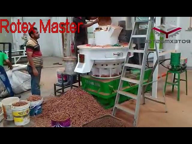 Rotex Master India High Quality Wood Pellet Mills  /Wood Pellet Machine with 2-3 Ton Per Hour