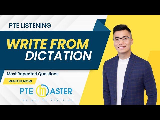 Most repeated PTE Listening Write from Dictation questions 01/07-08/07/23