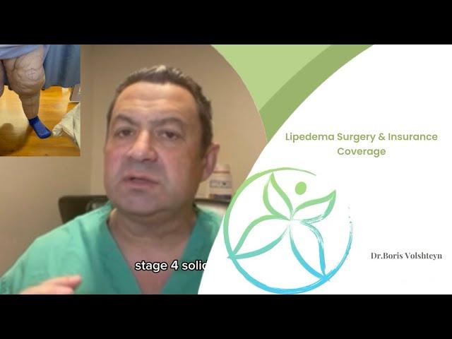 Lipedema Surgery & Insurance Coverage- Dr. Boris Volshteyn